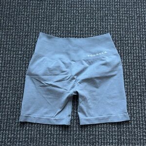 YoungLA Women's Gray Bike Shorts